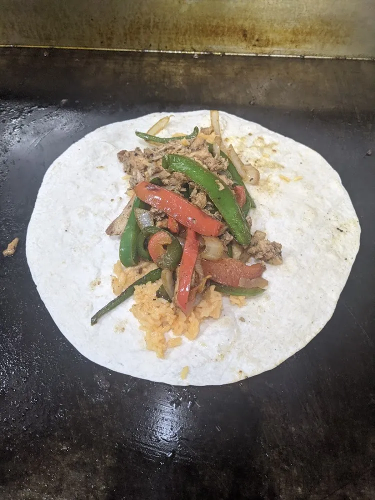 Chicken Fajita Burrito